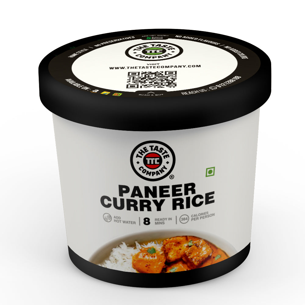 Paneer Curry Rice