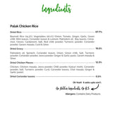Palak Chicken Rice